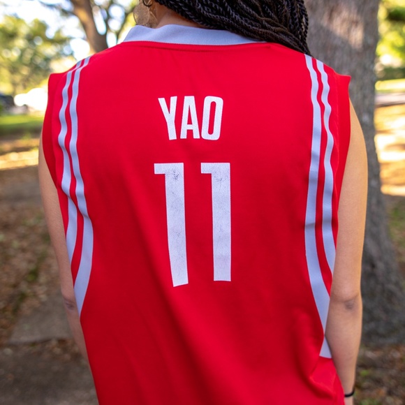 Adidas YAO MING Houston Rockets Jersey - Picture 2 of 4